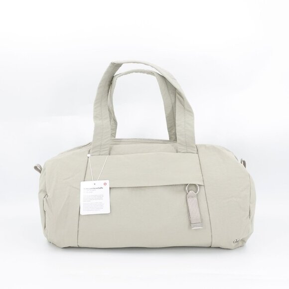 Lululemon Women's On My Level Duffle Bag 16L Raw Linen Beige OS - Picture 2 of 14